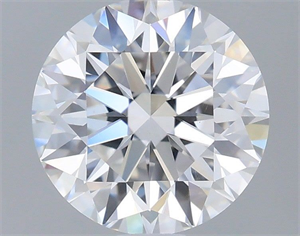 Picture of Lab Grown Diamond 1.24 Carats, Round with Excellent Cut, D Color, VS1 Clarity and Certified by IGI