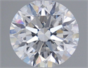 Lab Grown Diamond 1.17 Carats, Round with Very Good Cut, D Color, VVS2 Clarity and Certified by IGI