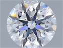 Lab Grown Diamond 1.17 Carats, Round with Excellent Cut, D Color, VS1 Clarity and Certified by IGI