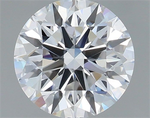 Picture of Lab Grown Diamond 1.10 Carats, Round with Excellent Cut, D Color, VS1 Clarity and Certified by IGI
