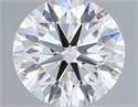 Lab Grown Diamond 1.21 Carats, Round with Excellent Cut, D Color, VS1 Clarity and Certified by IGI