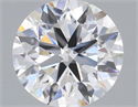 Lab Grown Diamond 1.12 Carats, Round with Ideal Cut, D Color, VVS2 Clarity and Certified by IGI