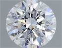 Lab Grown Diamond 1.26 Carats, Round with Excellent Cut, D Color, VS1 Clarity and Certified by IGI