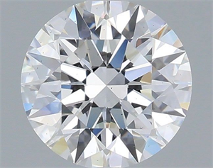 Picture of Lab Grown Diamond 1.27 Carats, Round with Excellent Cut, D Color, SI1 Clarity and Certified by IGI