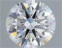 Lab Grown Diamond 1.27 Carats, Round with Excellent Cut, D Color, VS1 Clarity and Certified by IGI
