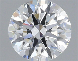 Picture of Lab Grown Diamond 1.07 Carats, Round with Excellent Cut, E Color, VVS2 Clarity and Certified by IGI
