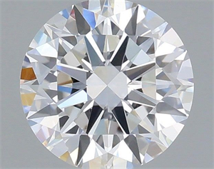 Picture of Lab Grown Diamond 1.07 Carats, Round with Excellent Cut, E Color, VVS2 Clarity and Certified by IGI