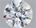 Lab Grown Diamond 1.21 Carats, Round with Ideal Cut, E Color, VS1 Clarity and Certified by IGI
