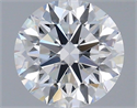 Lab Grown Diamond 1.21 Carats, Round with Excellent Cut, D Color, VS2 Clarity and Certified by IGI