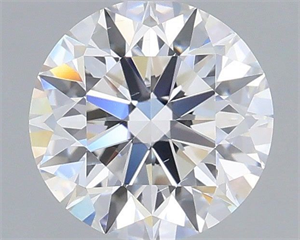 Picture of Lab Grown Diamond 1.22 Carats, Round with Excellent Cut, D Color, VS2 Clarity and Certified by IGI
