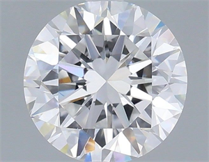 Picture of Lab Grown Diamond 1.10 Carats, Round with Excellent Cut, D Color, VVS2 Clarity and Certified by IGI