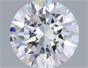 Lab Grown Diamond 1.10 Carats, Round with Very Good Cut, D Color, VVS2 Clarity and Certified by IGI