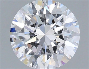 Picture of Lab Grown Diamond 1.10 Carats, Round with Very Good Cut, D Color, VVS2 Clarity and Certified by IGI