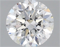 Lab Grown Diamond 1.10 Carats, Round with Very Good Cut, D Color, VVS2 Clarity and Certified by IGI