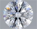 Lab Grown Diamond 1.09 Carats, Round with Ideal Cut, D Color, VS1 Clarity and Certified by IGI