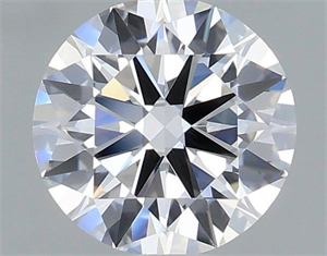 Picture of Lab Grown Diamond 1.09 Carats, Round with Ideal Cut, D Color, VS1 Clarity and Certified by IGI