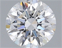 Lab Grown Diamond 1.09 Carats, Round with Excellent Cut, D Color, VS1 Clarity and Certified by IGI