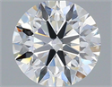 Lab Grown Diamond 1.42 Carats, Round with Excellent Cut, D Color, VVS2 Clarity and Certified by IGI