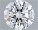 Lab Grown Diamond 1.40 Carats, Round with Ideal Cut, D Color, VS1 Clarity and Certified by IGI