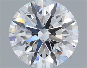 Picture of Lab Grown Diamond 1.40 Carats, Round with Excellent Cut, E Color, VVS2 Clarity and Certified by IGI