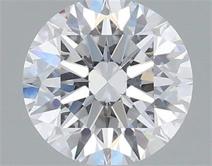 Picture of Lab Grown Diamond 1.08 Carats, Round with Excellent Cut, D Color, VVS2 Clarity and Certified by IGI