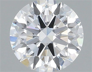 Picture of Lab Grown Diamond 1.08 Carats, Round with Excellent Cut, D Color, VVS2 Clarity and Certified by IGI