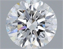 Lab Grown Diamond 1.21 Carats, Round with Excellent Cut, D Color, VS1 Clarity and Certified by IGI