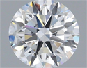 Lab Grown Diamond 1.21 Carats, Round with Excellent Cut, D Color, VS1 Clarity and Certified by IGI