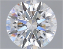 Lab Grown Diamond 1.21 Carats, Round with Ideal Cut, D Color, VS1 Clarity and Certified by IGI