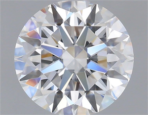 Picture of Lab Grown Diamond 1.21 Carats, Round with Ideal Cut, D Color, VS1 Clarity and Certified by IGI