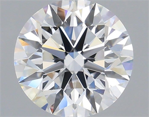 Picture of Lab Grown Diamond 1.21 Carats, Round with Excellent Cut, E Color, VVS2 Clarity and Certified by IGI