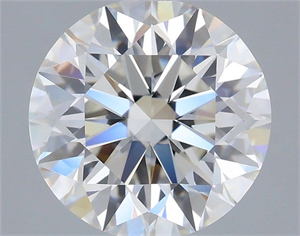 Picture of Lab Grown Diamond 1.61 Carats, Round with Excellent Cut, F Color, VS1 Clarity and Certified by IGI