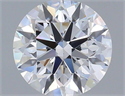 Lab Grown Diamond 1.13 Carats, Round with Excellent Cut, D Color, VS1 Clarity and Certified by IGI