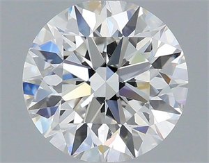 Picture of Lab Grown Diamond 1.45 Carats, Round with Excellent Cut, F Color, VS1 Clarity and Certified by IGI