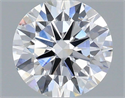 Lab Grown Diamond 1.45 Carats, Round with Ideal Cut, D Color, VS1 Clarity and Certified by IGI
