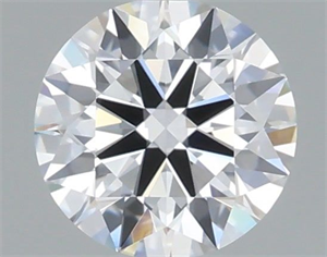Picture of Lab Grown Diamond 1.08 Carats, Round with Excellent Cut, D Color, VVS2 Clarity and Certified by IGI