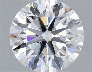 Picture of Lab Grown Diamond 1.22 Carats, Round with Excellent Cut, D Color, VS1 Clarity and Certified by IGI