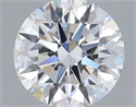 Lab Grown Diamond 1.22 Carats, Round with Ideal Cut, D Color, VS1 Clarity and Certified by IGI