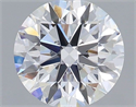 Lab Grown Diamond 1.22 Carats, Round with Excellent Cut, D Color, VS1 Clarity and Certified by IGI