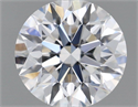 Lab Grown Diamond 1.23 Carats, Round with Excellent Cut, E Color, VVS2 Clarity and Certified by IGI