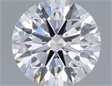 Lab Grown Diamond 1.22 Carats, Round with Ideal Cut, D Color, VS1 Clarity and Certified by IGI