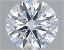 Lab Grown Diamond 1.22 Carats, Round with Ideal Cut, F Color, VVS2 Clarity and Certified by IGI