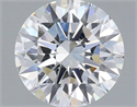 Lab Grown Diamond 1.22 Carats, Round with Excellent Cut, D Color, VS1 Clarity and Certified by IGI