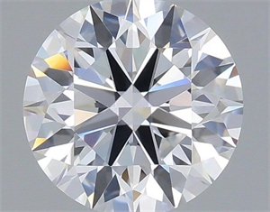 Picture of Lab Grown Diamond 1.36 Carats, Round with Ideal Cut, D Color, VVS2 Clarity and Certified by IGI