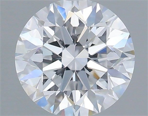 Picture of Lab Grown Diamond 1.36 Carats, Round with Very Good Cut, D Color, VVS2 Clarity and Certified by IGI