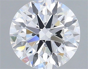 Picture of Lab Grown Diamond 1.36 Carats, Round with Excellent Cut, D Color, VVS2 Clarity and Certified by IGI