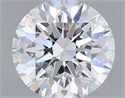 Lab Grown Diamond 1.42 Carats, Round with Excellent Cut, D Color, VS1 Clarity and Certified by IGI