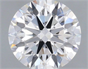 Lab Grown Diamond 1.41 Carats, Round with Ideal Cut, D Color, VS1 Clarity and Certified by IGI