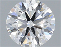 Lab Grown Diamond 1.42 Carats, Round with Excellent Cut, D Color, VS1 Clarity and Certified by IGI