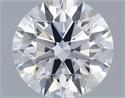 Lab Grown Diamond 1.41 Carats, Round with Excellent Cut, D Color, VS1 Clarity and Certified by IGI